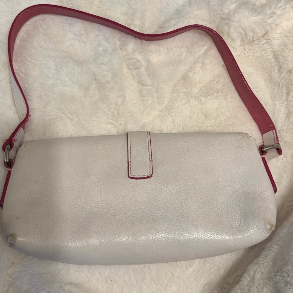 Dooney & Bourke Pink Leather Bag - Picture 4 of 7